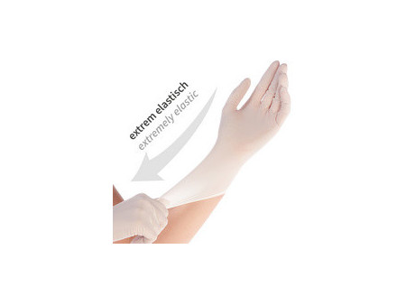 HYGOSTAR Gant en nitrile SAFE SUPER STRETCH, L, bleu