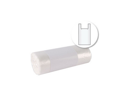 HYGOCLEAN Sac poubelle avec poignée, 25 litres