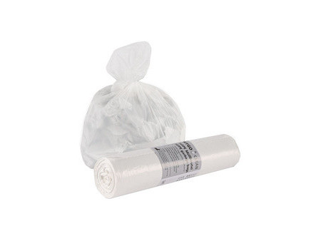 HYGOCLEAN Sac poubelle, 18 l, 8 microns, transparent