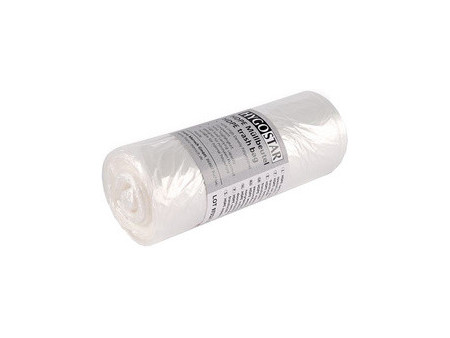HYGOCLEAN Sac poubelle, 18 l, 8 microns, transparent