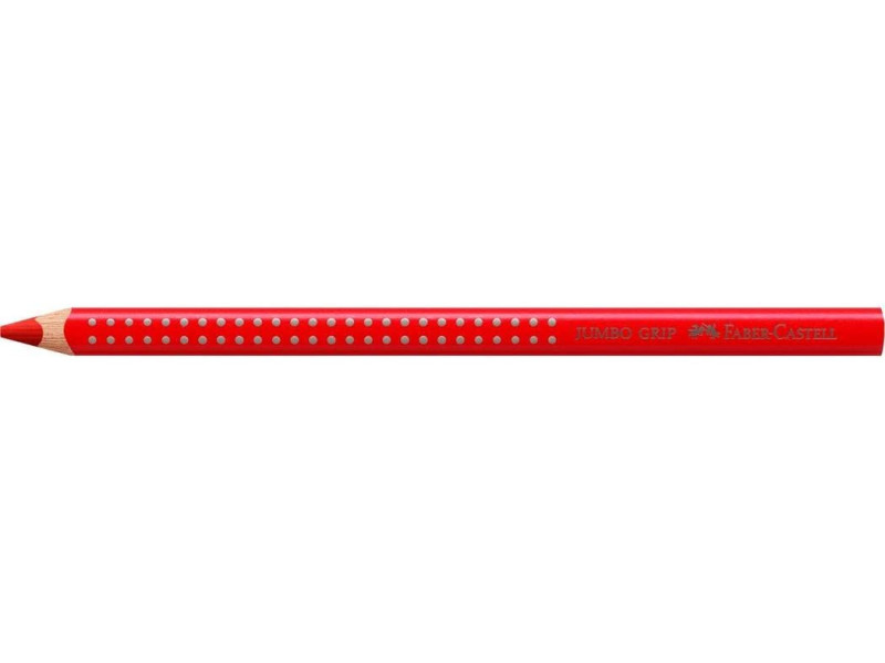 FABER-CASTELL Crayon de couleur JUMBO GRIP, rouge fraise