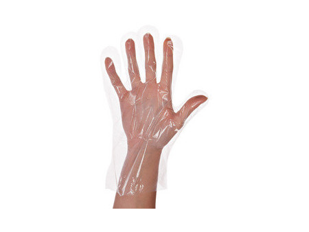 HYGOSTAR Gant LDPE POLYCLASSIC SOFT, L, transparent