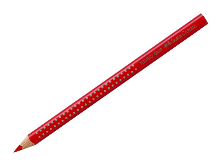 FABER-CASTELL Crayon de couleur JUMBO GRIP, rouge fraise