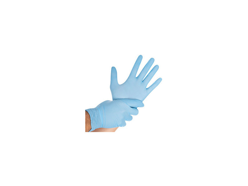 HYGOSTAR Gant d'examen SAFE VIRUS, L, bleu