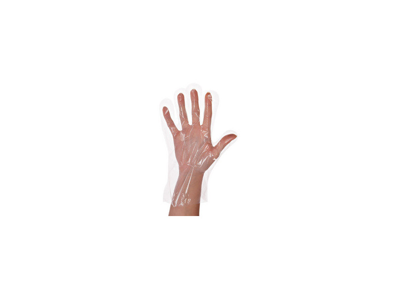 HYGOSTAR Gant LDPE POLYCLASSIC SOFT, M, transparent
