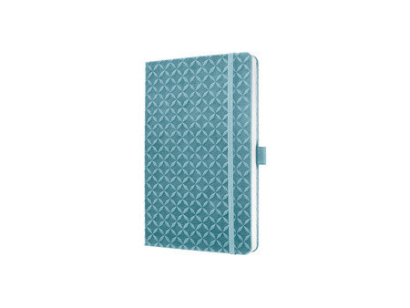 sigel Carnet de notes Jolie, similicuir, A5, bleu indigo