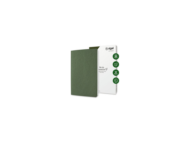 sigel Carnet de notes Re-Up, A5, ligné, rouge