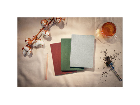 sigel Carnet de notes Re-Up, A5, ligné, vert mousse