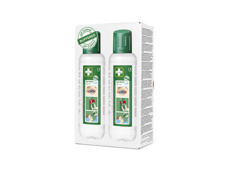 CEDERROTH Solution de rinçage oculaire, lot de 2 x 500 ml