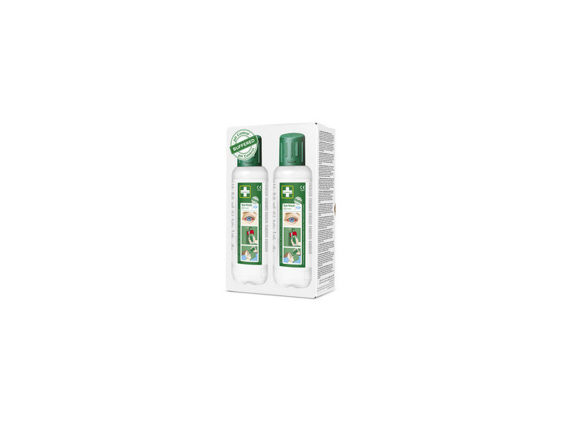 CEDERROTH Solution de rinçage oculaire, lot de 2 x 500 ml