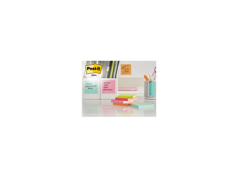 Post-it Bloc-note cube notes, 76 x 76 mm, pink
