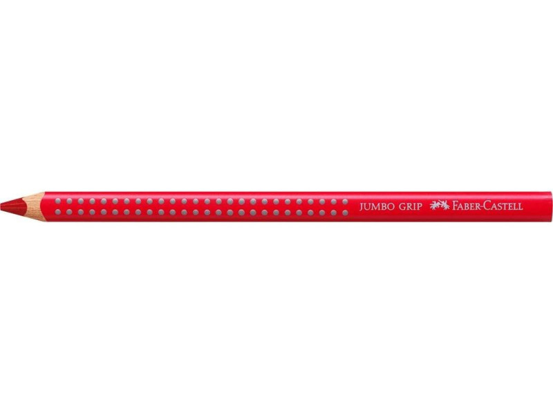 FABER-CASTELL Crayon de couleur JUMBO GRIP, rouge pastèque