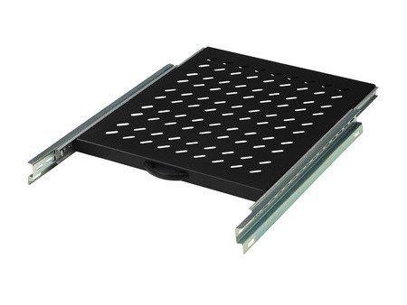 DIGITUS étagère 19', 1U, extensible, profondeur: 525 mm,