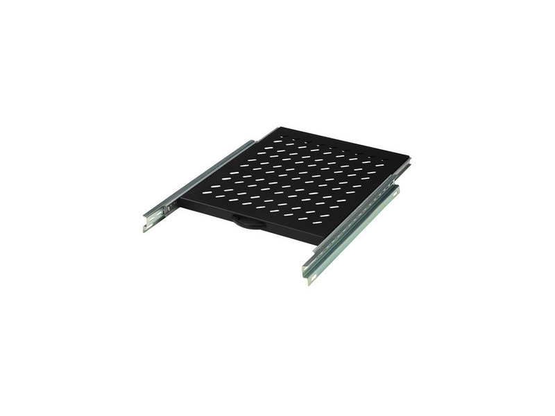 DIGITUS étagère 19', 1U, extensible, profondeur: 525 mm,