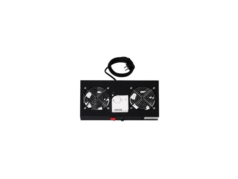 DIGITUS unité de ventilation 19', 1 U, 2 ventilateurs 120 mm