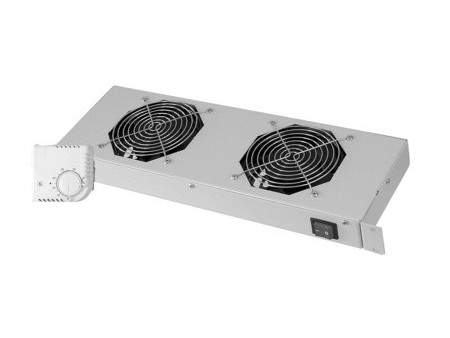 DIGITUS unité de ventilation 19', 1 U, 2 ventilateurs 120 mm