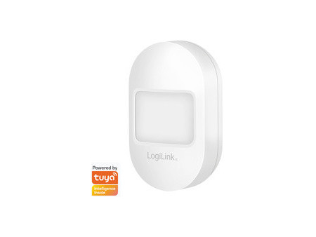 LogiLink Détecteur de mouvements Smart Wi-Fi, blanc