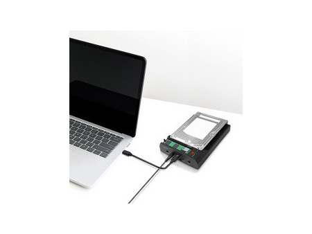 LogiLink Station d'accueil USB 3.2 Gen 2 disque dur, noir