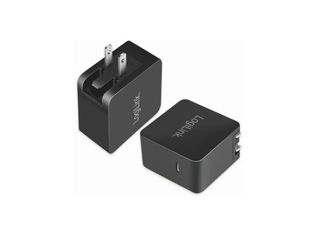 LogiLink Adaptateur de voyage USB, USB C, technologie GaN