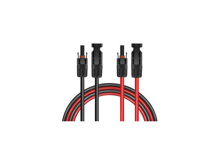 LogiLink Set de rallonges pour panneau solaire, 7,5 m