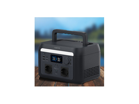 LogiLink Chargeur mobile/Powerstation, 600 watts, noir