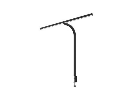 UNiLUX Lampe de bureau à LED STRATA, pied de serrage, noir