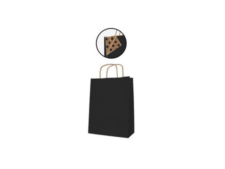 APLI Sac en papier, kraft, petit, rouge