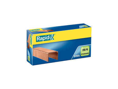 Rapid Agrafes Standard 24/6, galvanisé