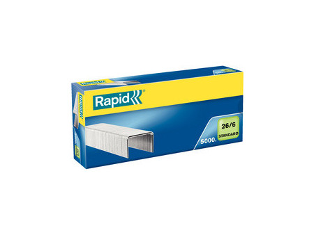 Rapid Agrafes Standard 24/6, galvanisé