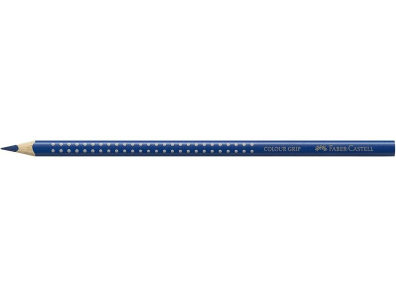 FABER-CASTELL Crayon de couleur Colour GRIP, bleu nuit