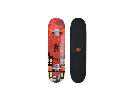 SCHILDKRÖT Skateboard 'Kicker 31' Red Parkour