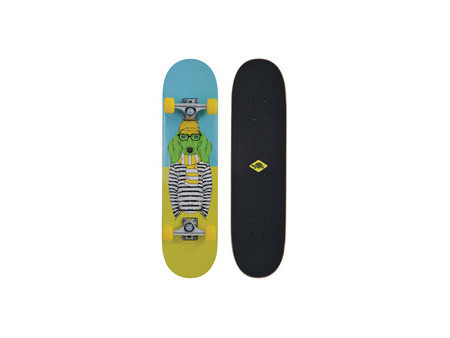 SCHILDKRÖT Skateboard 'Kicker 31' Green Dog