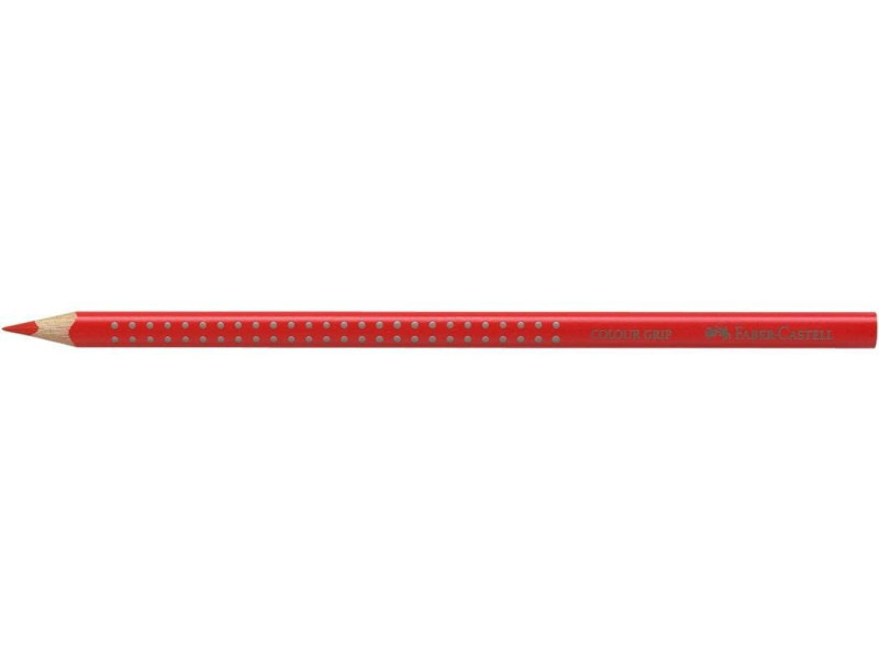 FABER-CASTELL Crayon de couleur Colour GRIP, rouge aurore