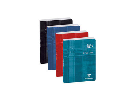 Clairefontaine Agenda scolaire FORUM Metric, 2026/27,assorti