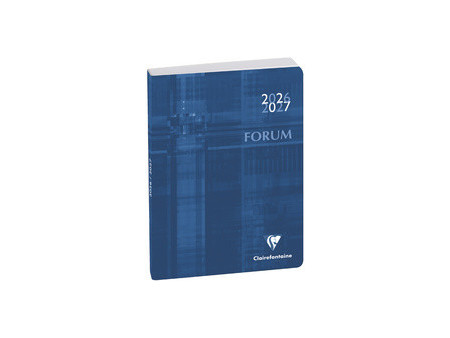 Clairefontaine Agenda scolaire FORUM Metric, 2026/27,assorti