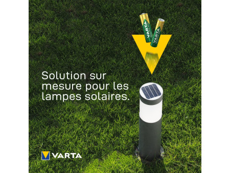 VARTA Pile NiMH 'RECHARGEA ACCU Solar', Micro (AAA/HR03)