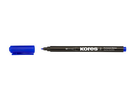 Kores Marqueur permanent 'K MARKER FINE', M, rouge