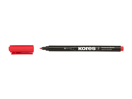 Kores Marqueur permanent 'K MARKER FINE', M, vert