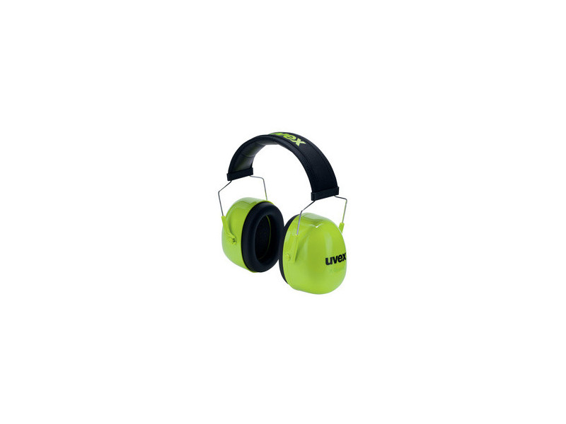uvex Coquille anti-bruit K4, vert fluo