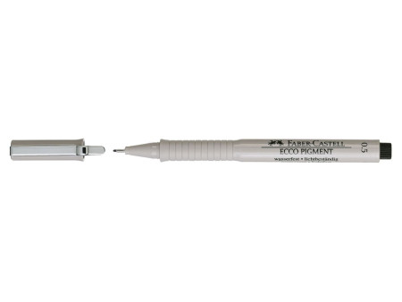 FABER-CASTELL Stylo feutre ECCO PIGMENT 0,5 mm, noir
