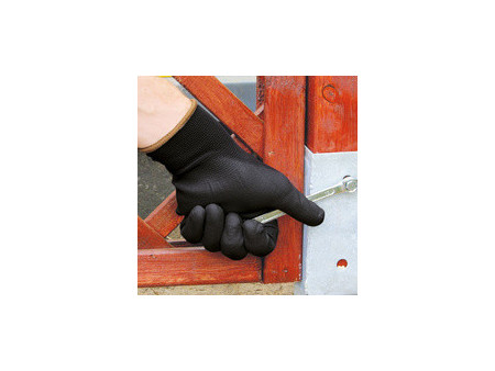 HYGOSTAR Gant à mailles fines BLACK ACE, L, noir