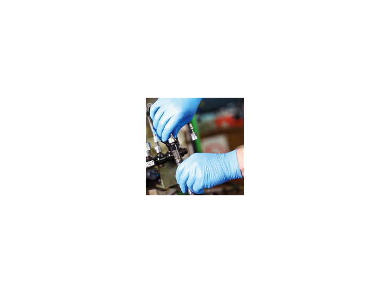 HYGOSTAR Gant en nitrile 'SAFE PREMIUM', XL, bleu