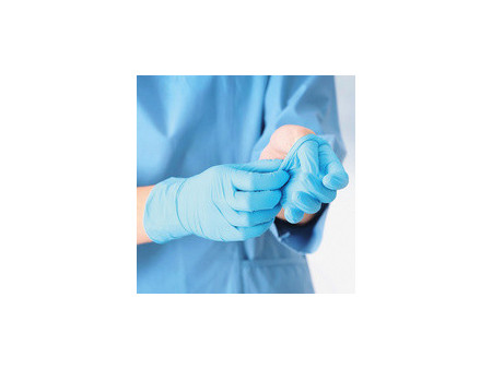 HYGOSTAR Gant en nitrile 'SAFE PREMIUM', S, bleu