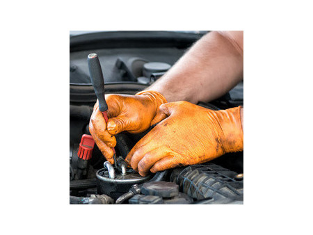HYGOSTAR Gant en nitrile 'POWER GRIP', XL, orange