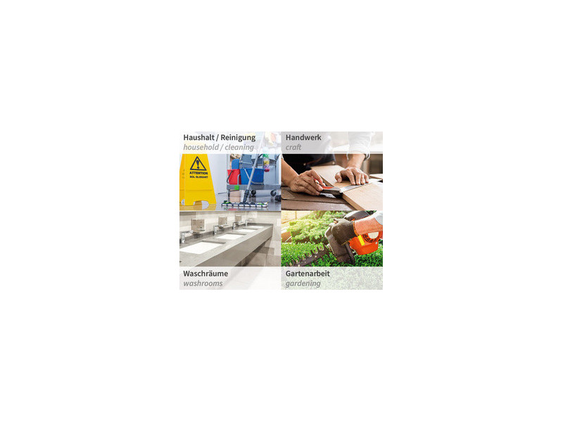 HYGOCLEAN Sac poubelle LDPE, 160 L, 60 microns, bleu