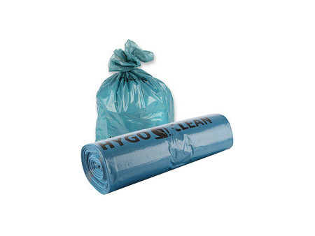 HYGOCLEAN Sac poubelle LDPE, 160 L, 60 microns, bleu
