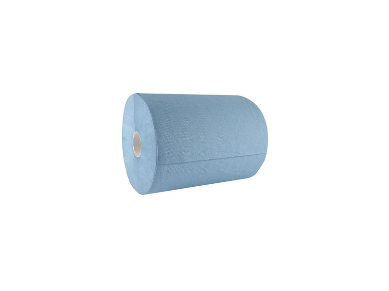 HYGOCLEAN Rouleau papier nettoyant, 220 x 350 mm, bleu