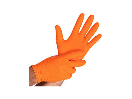 HYGOSTAR Gant en nitrile 'POWER GRIP', XL, noir