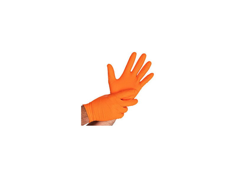 HYGOSTAR Gant en nitrile 'POWER GRIP', M, noir