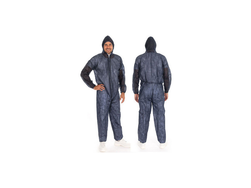 HYGOSTAR Combinaison en PP ECO HYGOBASE, XXL, bleu